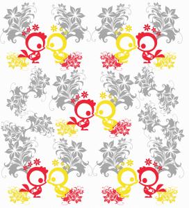 Stoff-Design - Quarki in Love  - von BunteKiste auf www.Stoff-Schmie.de 