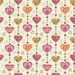 Stoff-Design - Hearts in love - von Zauberhaft, zur Detailansicht für dieses Stoff-Design Design - Hearts in love - by Zauberhaft, read more about this textile design