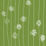 Stoff-Design - SILK COCOONS - LIGHT GREEN - von majo_bv, zur Detailansicht für dieses Stoff-Design Design - SILK COCOONS - LIGHT GREEN - by majo_bv, read more about this textile design