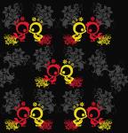 Design - Quarki in Love 2.0 - by BunteKiste, read more about this textile design