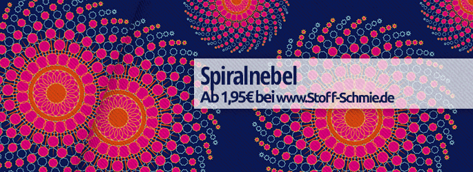 Spiralnebel  von Andreas Loher bei www.Stoff-Schmie.de