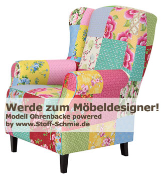Werde zum Möbeldesigner und gestalte Dienen Sessel selber!