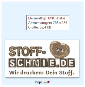 Abmessungen und Format einer Datei herausfinden