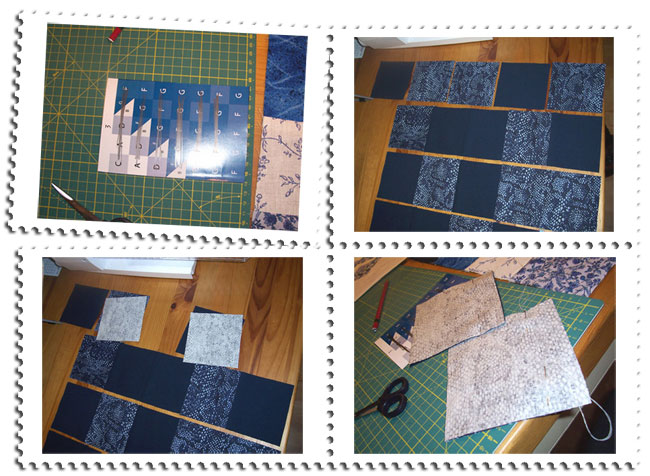 Details beim Patchworken