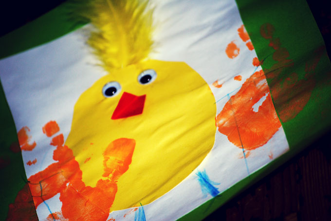 Gebastelt und HANDgemalt.
