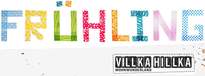 Frühling im Villka Hillka Wohnwunderland