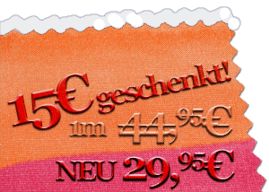 Save 15€ per metre until 11.1.11