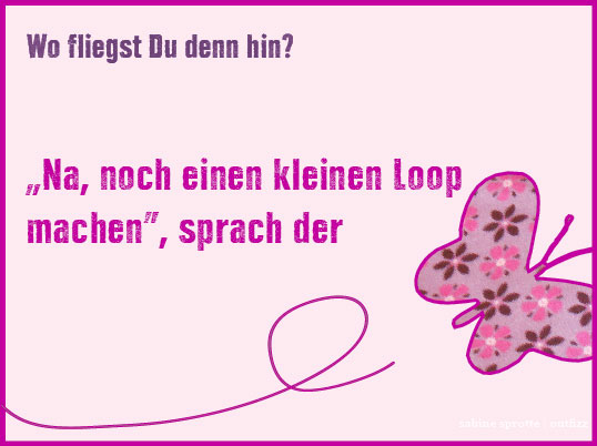 Nächstes Mal!