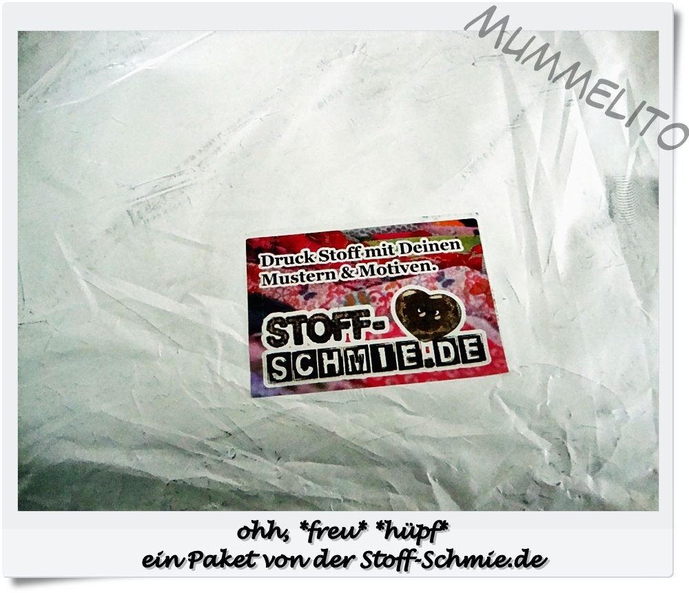 Oh. *freu*hüpf* Ein Paket von der Stoff-Schmie.de Oh. *freu*hüpf* Ein Paket von der Stoff-Schmie.de