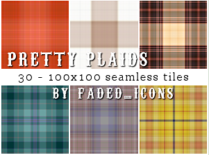 Pretty Plaids by ~faded-ink