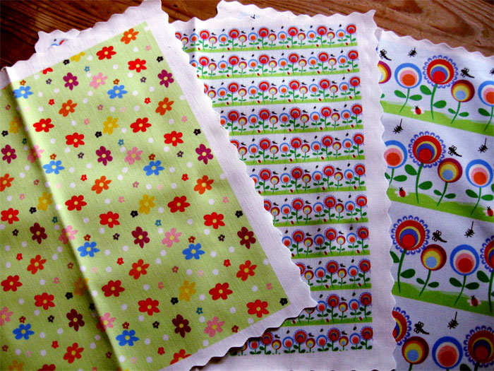 Frisch gedruckte Stoffe in 20x20cm! Frisch gedruckte Stoffe in 20x20cm!