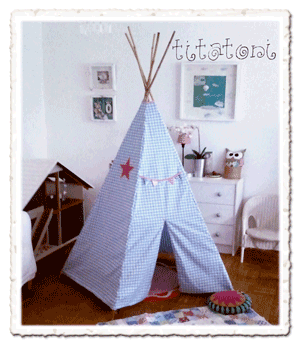 Toole Tipi-Zelt Anleitung von titatoni