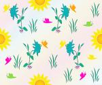 Design - Endlich Sommer! - by bluebutterfly_at, read more about this textile design