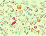 Design - sommerbunt - by mrs.schneckstein, read more about this textile design