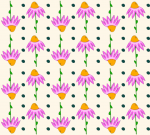 Design - Raketenblumenparty - by trulli, read more about this textile design