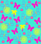 Design - Butterflysummer - by Hexelotte, read more about this textile design