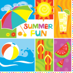 Design - summer fun - by midnight-sun, read more about this textile design