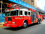 Design - Fire Truck 10 New York - by adlerchen, read more about this textile design