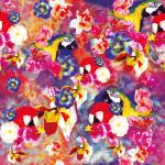 Design - loving parrots - by Anca, read more about this textile design