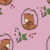 Design - Brombär altrosa - by nestgezwitscher, read more about this textile design