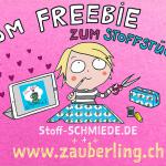 Vom Freebie zum Stoffstück bei der Stoff-Schmie.de