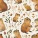 Design - Capybara Love Collection 1 - by Stoff-Schmie.de, read more about this textile design