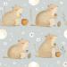 Design - Capybara Love Collection 8 - by Stoff-Schmie.de, read more about this textile design