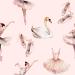 Design - Ballerina Dreams II - by Stoff-Schmie.de, read more about this textile design
