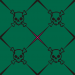 Design - SkullPlaid green - by Zebraspider, read more about this textile design
