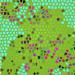 Design - Big green mosaic - by soasart, read more about this textile design