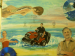 Design - beach racing - by totnes, read more about this textile design