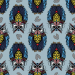 Design - Lechuza fam gris - by Lila-Lotta, read more about this textile design