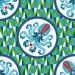 Design - Pulpo Pamelo green  - by Lila-Lotta, read more about this textile design