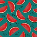 Design - watermelon slices  - by Lila-Lotta, read more about this textile design