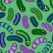 Design - Bakterien - by Schmucklaborant, read more about this textile design