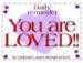 Stoff-Design - You are loved - von Künstlerpandabärchen auf www.Stoff-Schmie.de 