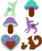 Design - Dandy Doe - by Justynada, read more about this textile design