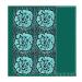 Design - Patchworkteil  JW-Design,  Serie "Rose Türkis" - by Juliane Waldeck, read more about this textile design
