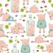 Design - Happy New Year 1 - by MizzLisa, read more about this textile design