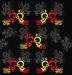 Design - Quarki in Love 2.0 - by BunteKiste, read more about this textile design