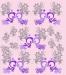 Design - lila Quarki in Love - by BunteKiste, read more about this textile design
