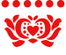Design - herz rot weiss - by radau0, read more about this textile design