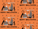 Design - Halloween orange - by Sniffin, read more about this textile design