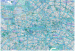 Design - "Dein Plan" von Berlin (blau) - by Zollal, read more about this textile design