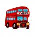 Design - LONDON BUS - by Tausendschoen, read more about this textile design