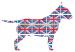 Design - Bull Terrier Hunde - UK Vintage Style - by Stoff-Schmie.de, read more about this textile design