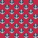 Design - Anker Punkte Dots (rot) - by Lieblingsstoff, read more about this textile design