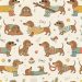 Design - Dackel Spass - by Stoff-Schmie.de, read more about this textile design