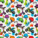 Design - Graffiti Action - by Stoff-Schmie.de, read more about this textile design