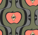 Design - Apfel klein - by Barbara Burda, read more about this textile design